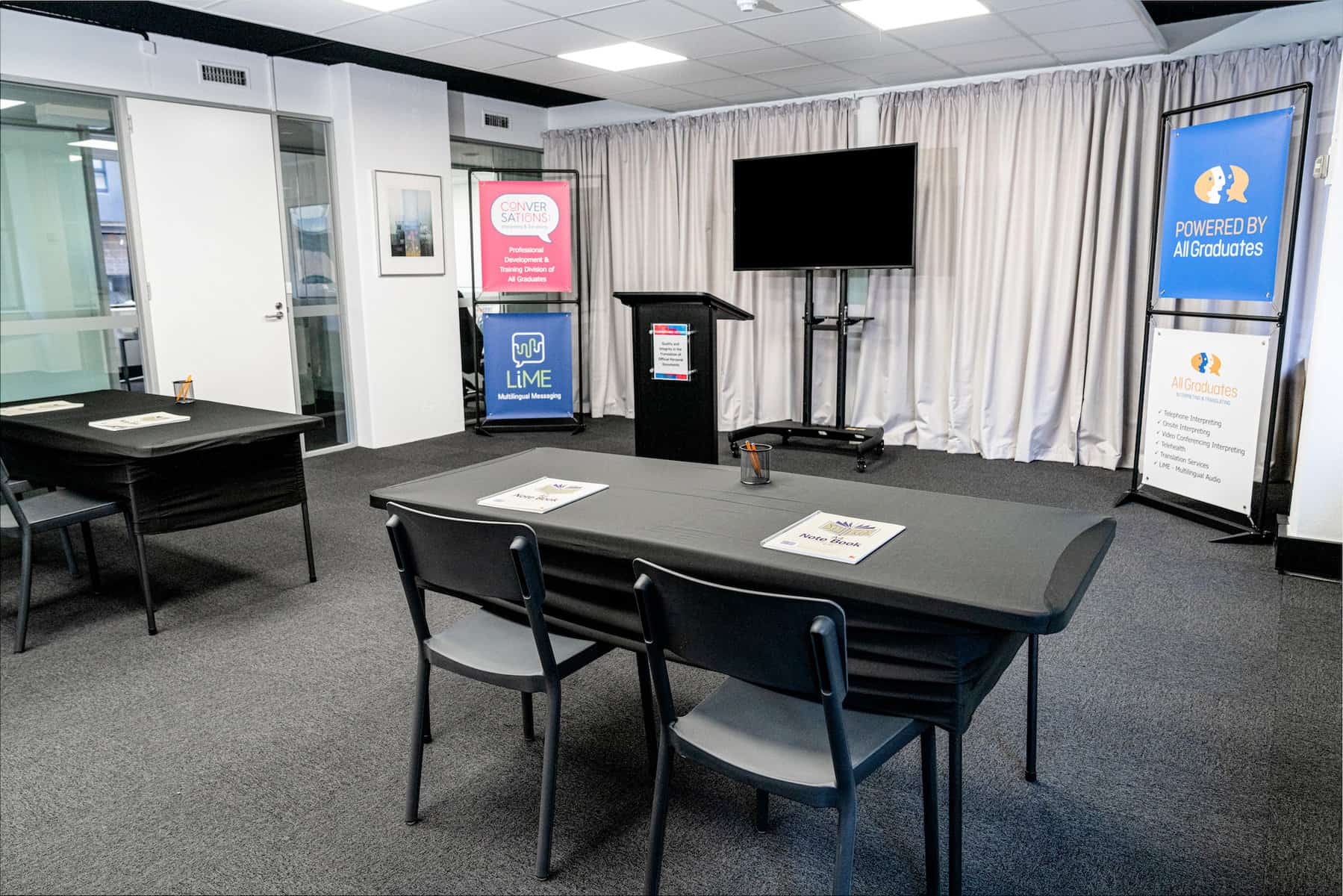 Events Space - Classroom Style